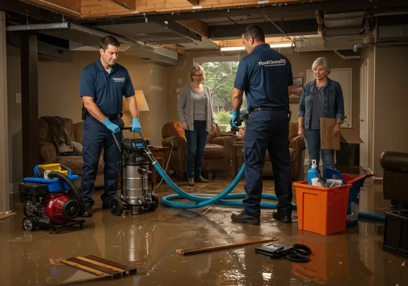 Basement Water Extraction and Removal Techniques process in Jackson, OH